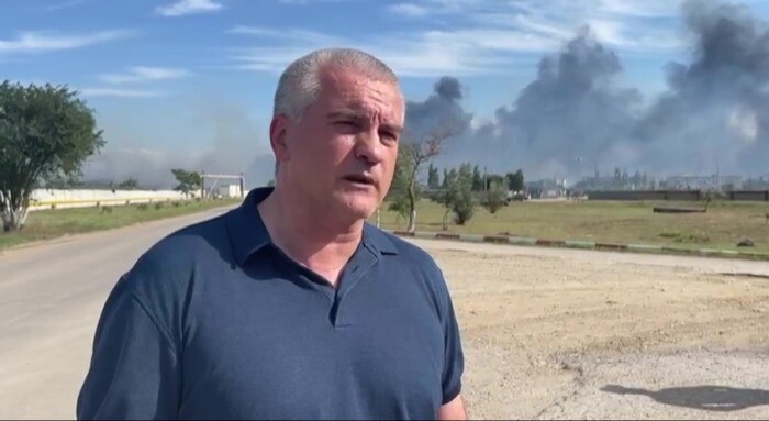 Аксенов: пожар на аэродроме в крымской Новофедоровке локализован