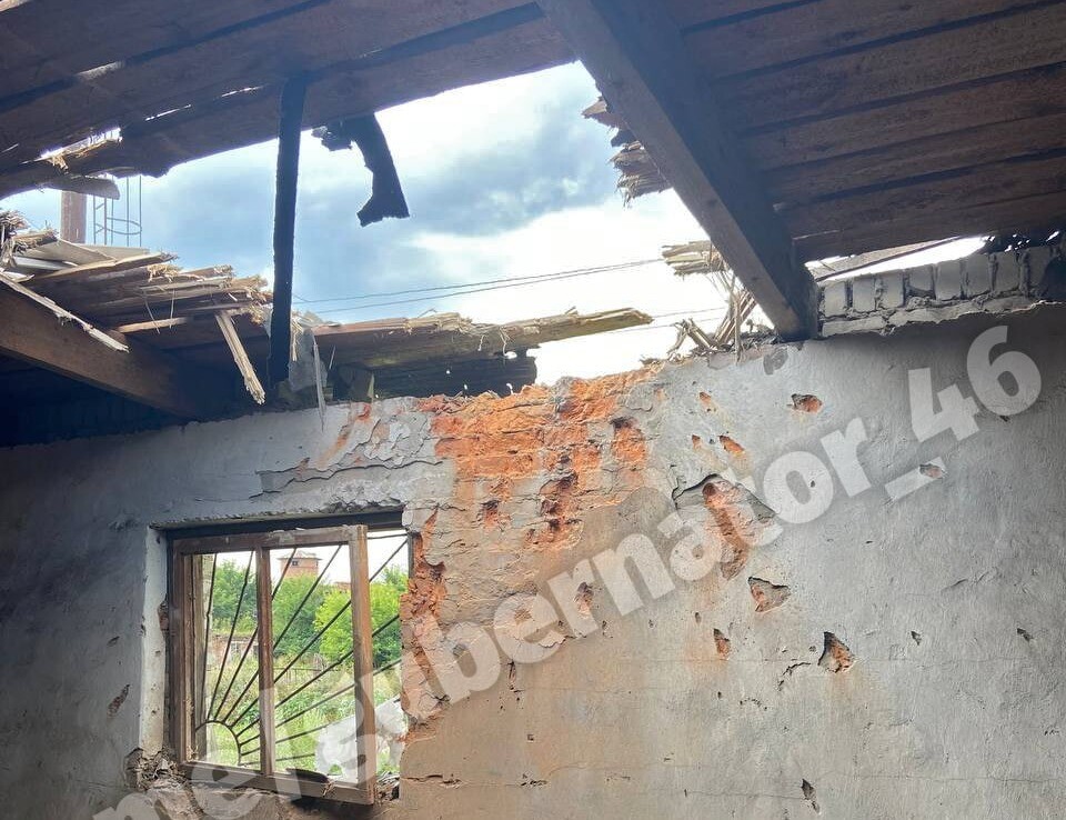 Пострадавших при обстреле в приграничных селах Курской области нет, есть разрушения гражданских объектов - губернатор