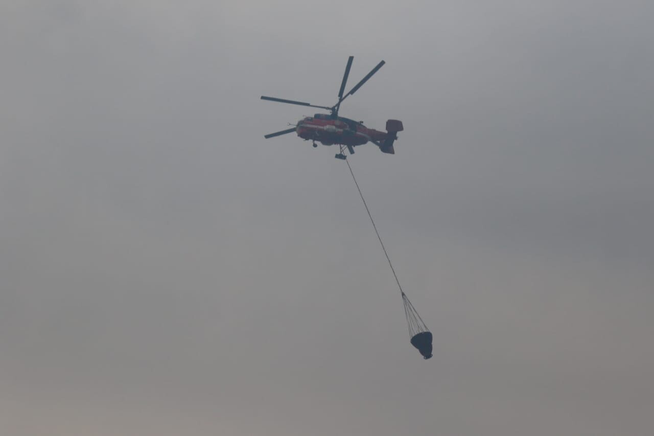 Дополнительная группировка столичных спасателей направлена на борьбу с пожаром в Рязанской области - МЧС