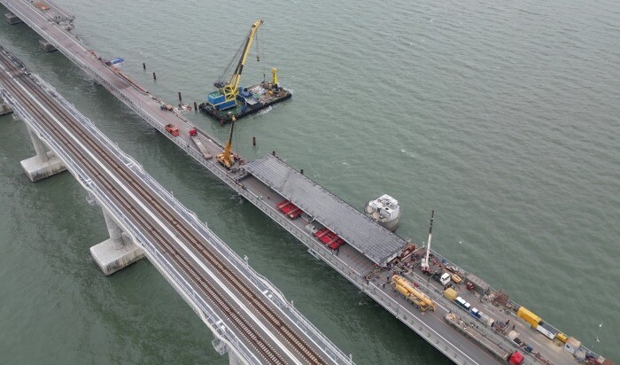 Движение по Крымскому мосту закроют на полдня 12 ноября