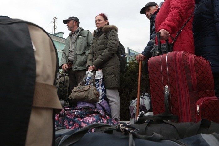 Новые группы эвакуированных из Херсонской области размещают на Кубани
