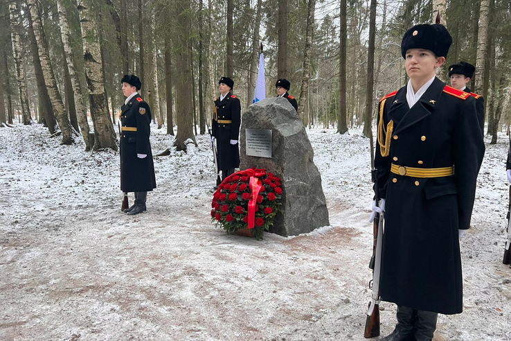 Мемориал жертвам фашизма установлен в Ленинградской области