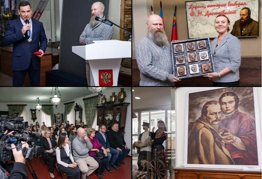 При поддержке коллегии адвокатов "Регионсервис" организован визит потомка Ф.М. Достоевского в Кузбасс