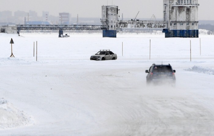 Ледовые переправы начали открывать в Поморье