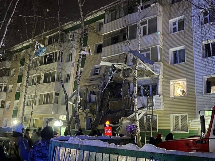 Один человек погиб в результате взрыва газа в доме в Нижневартовске