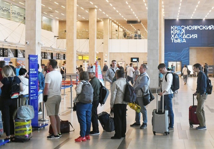 Аэропорт Красноярска по итогам 2022г ожидает увеличения пассажиропотока до 3,1 млн человек