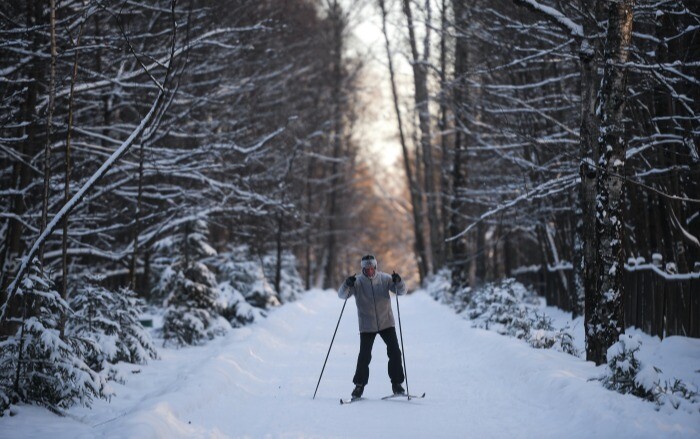 В московских парках работают 67 лыжных трасс