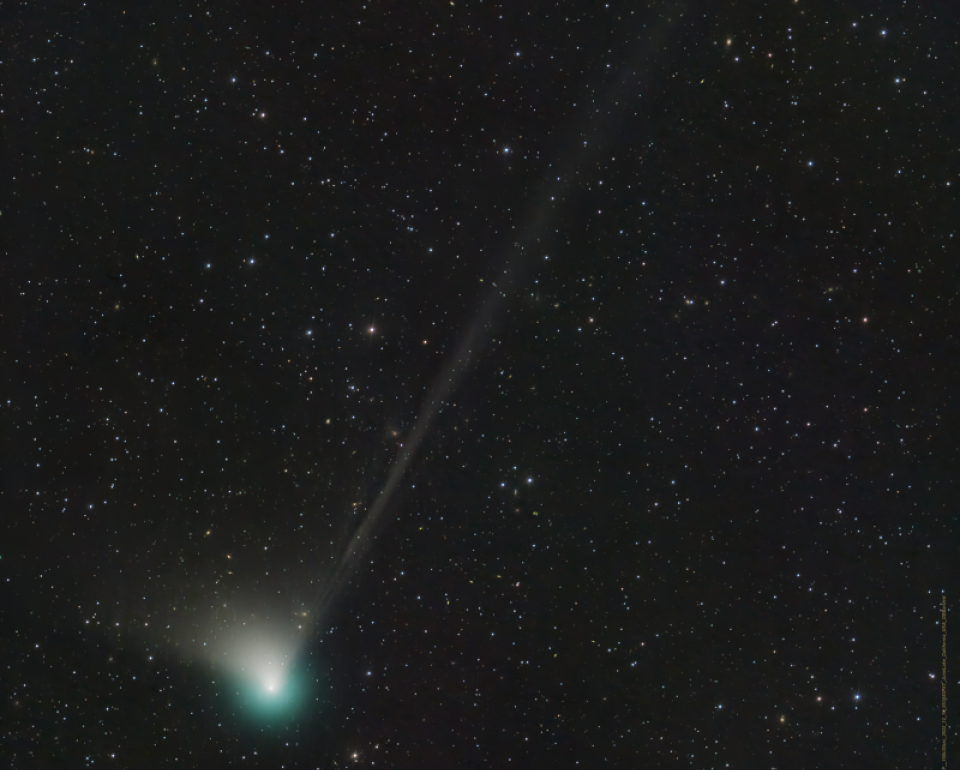 Россияне смогут увидеть 1 февраля комету, которая пролетит в 42 млн км от Земли