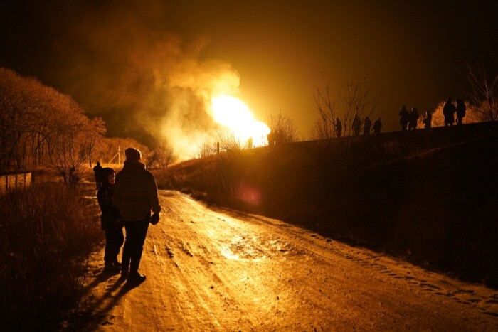 Произошел пожар на газопроводе в Ярославской области, пострадавших нет, газ подается по параллельным ниткам