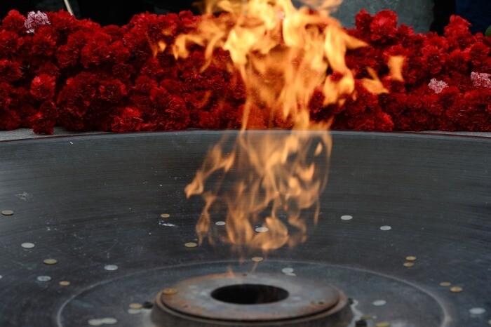 Вечный огонь будет гореть на площади Маргелова в Рязани