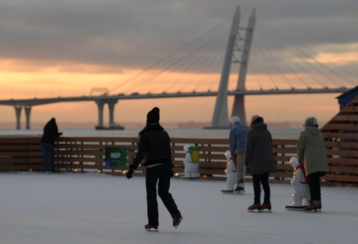 Один из самых холодных дней этой зимы пережил Петербург