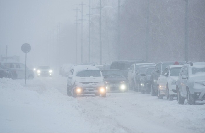 Движение транспорта затруднено на трассе М-5 "Урал" в Челябинской области из-за снегопада - УГИБДД