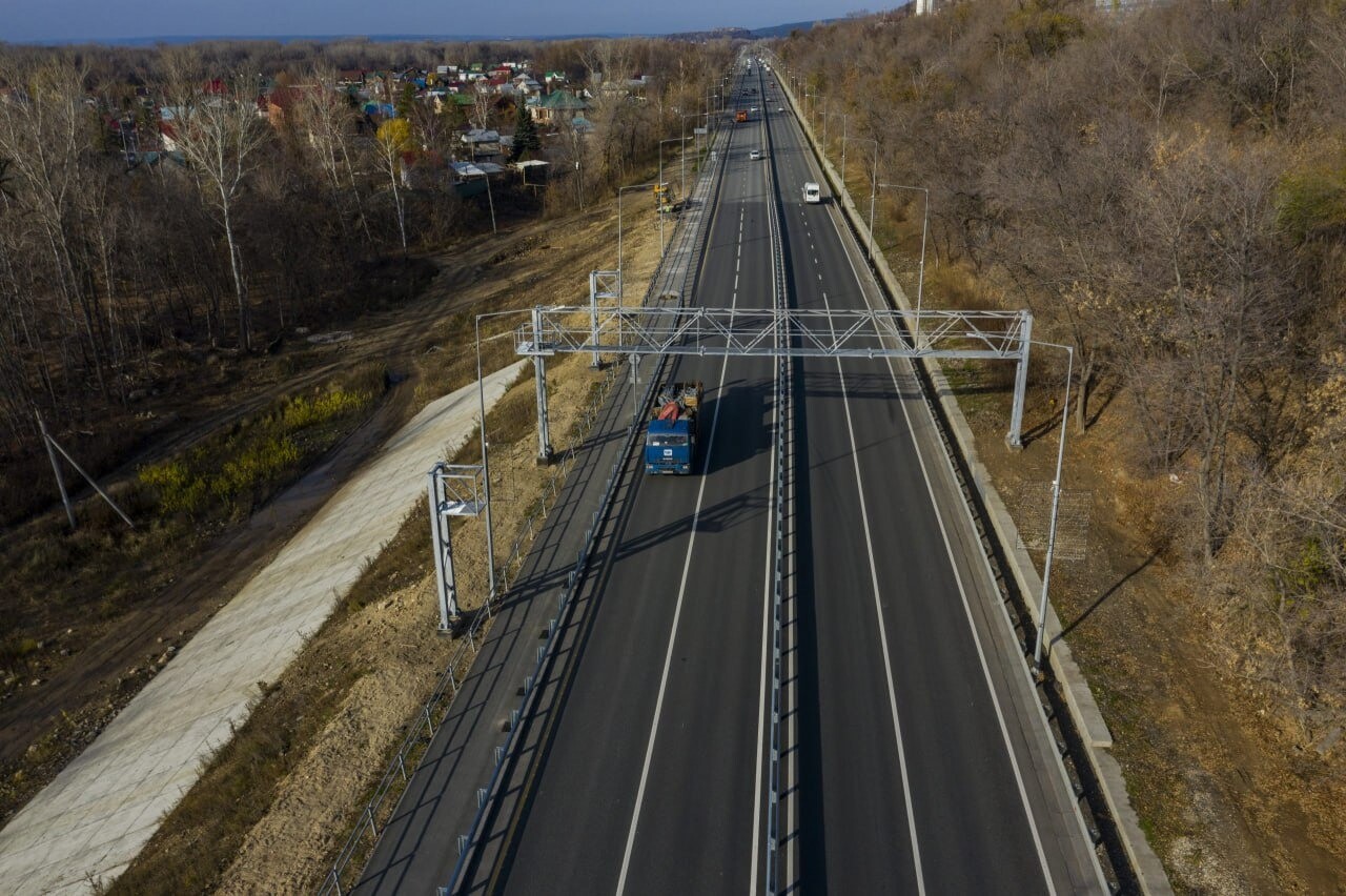 Новый пункт весогабаритного контроля на трассе Самара - Бугуруслан начнет штрафовать за нарушения правил перевозки грузов с 7 марта