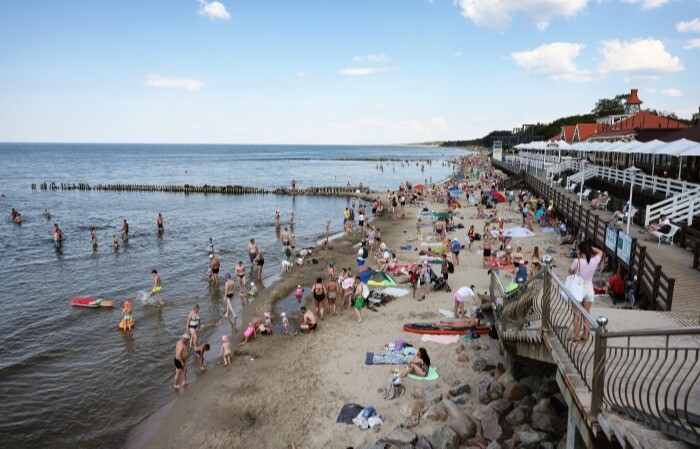 Зеленоградск к летнему сезону увеличит протяженность морских пляжей до 4 км