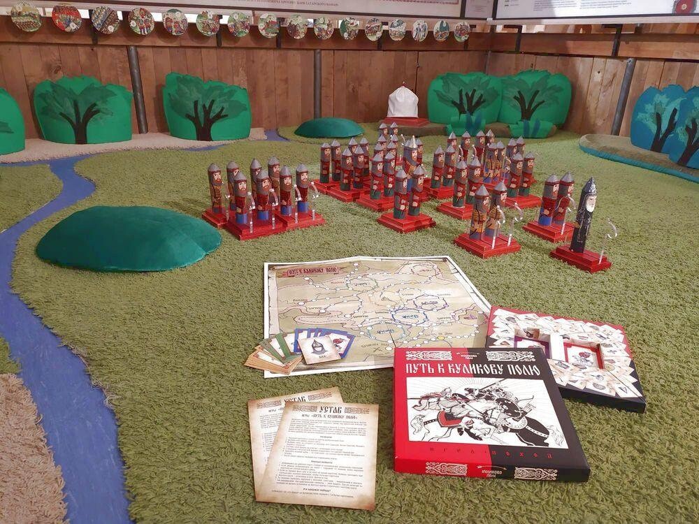 Музей "Куликово поле" выпустил для детей настольную игру о Куликовской битве