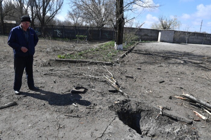 Локомотивное депо Мелитополя повреждено украинским обстрелом - экстренные службы
