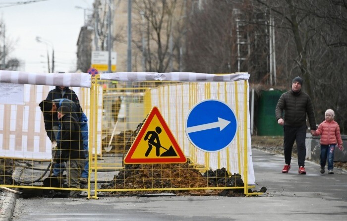 Ремонт дорог начался в Москве