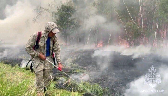 Более 30 лесных пожаров потушили за сутки на Дальнем Востоке