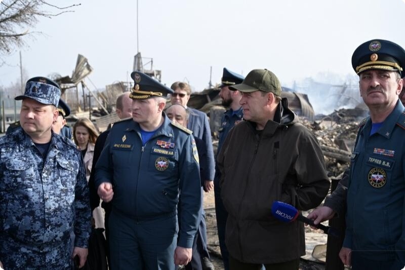 Более 600 человек остались без жилья из-за пожара в свердловской Сосьве
