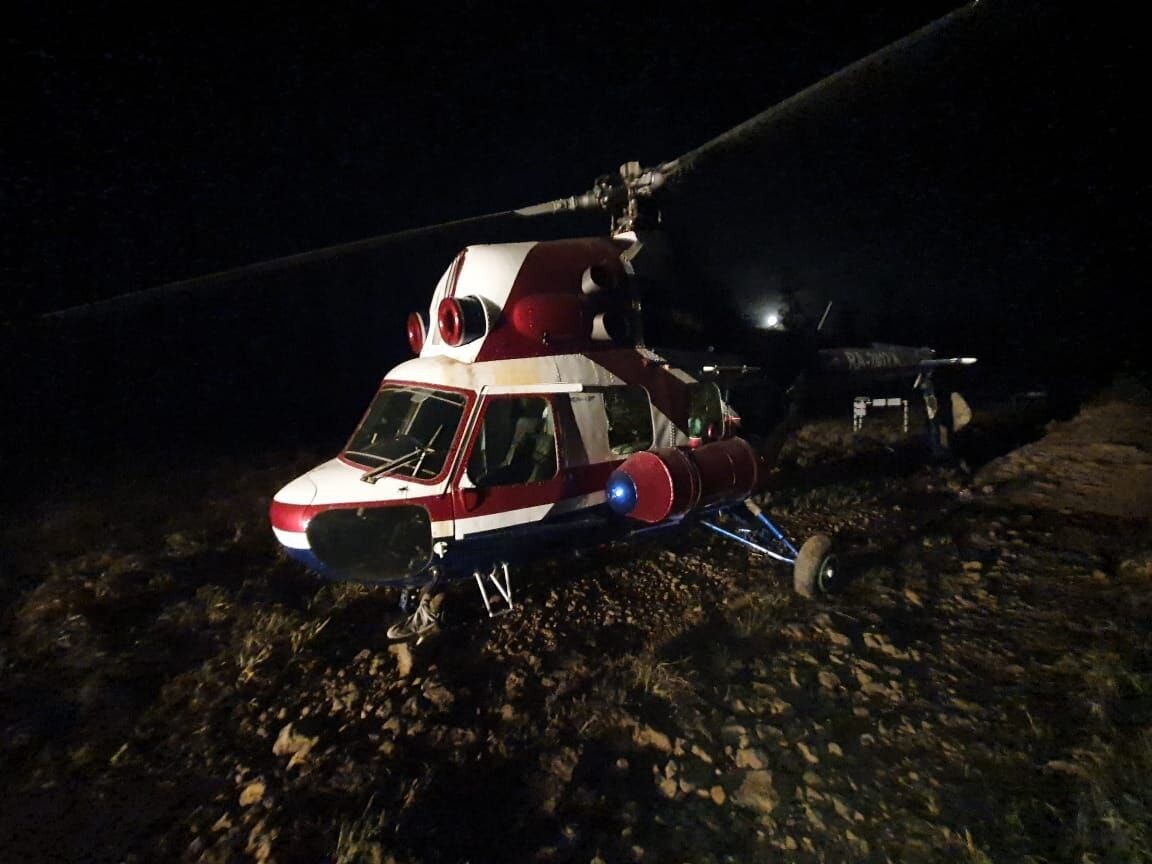Совершивший жесткую посадку вертолет обнаружен в Приморье