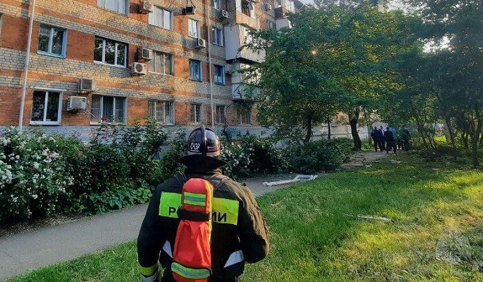 Один человек пострадал при пожаре в краснодарской многоэтажке - МЧС