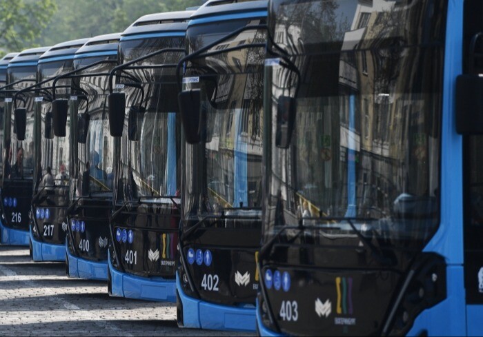 Автопарк Хабаровска пополнился к 165-летию города новыми троллейбусами