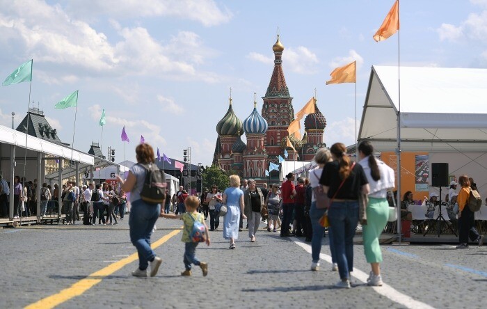 Книжный фестиваль "Красная площадь" открылся в Москве