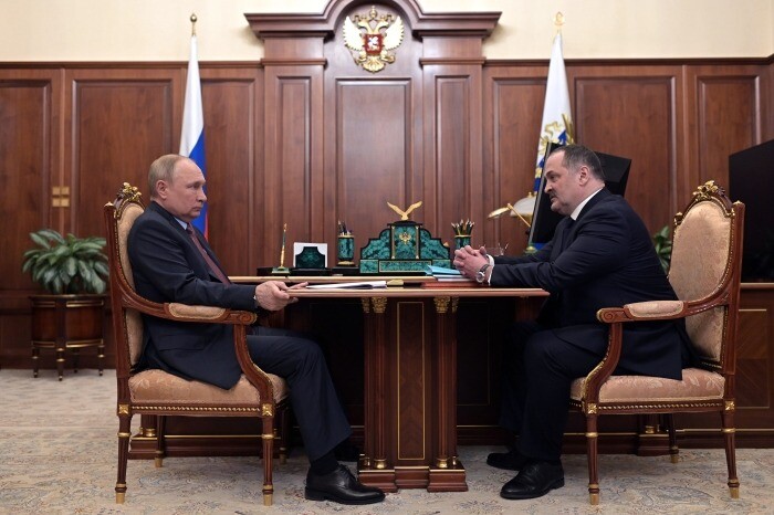 Глава Дагестана заявляет о поддержке президента