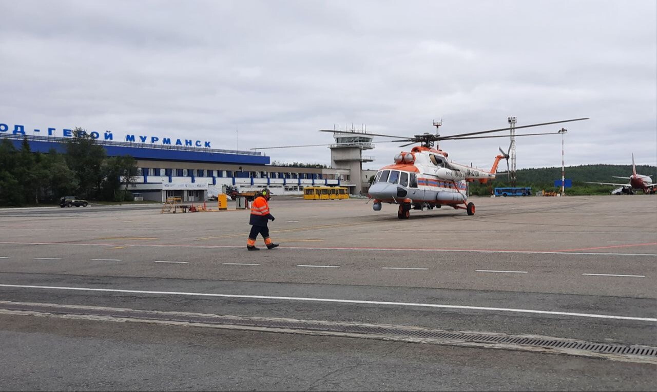 Мурманская область получила первый из двух арктических вертолетов Ми-8 для МЧС