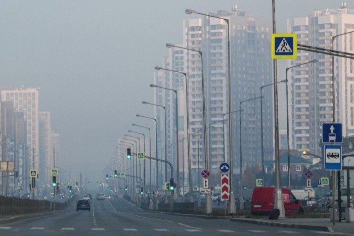 Смог вернулся в Екатеринбург на фоне возобновившихся природных пожаров