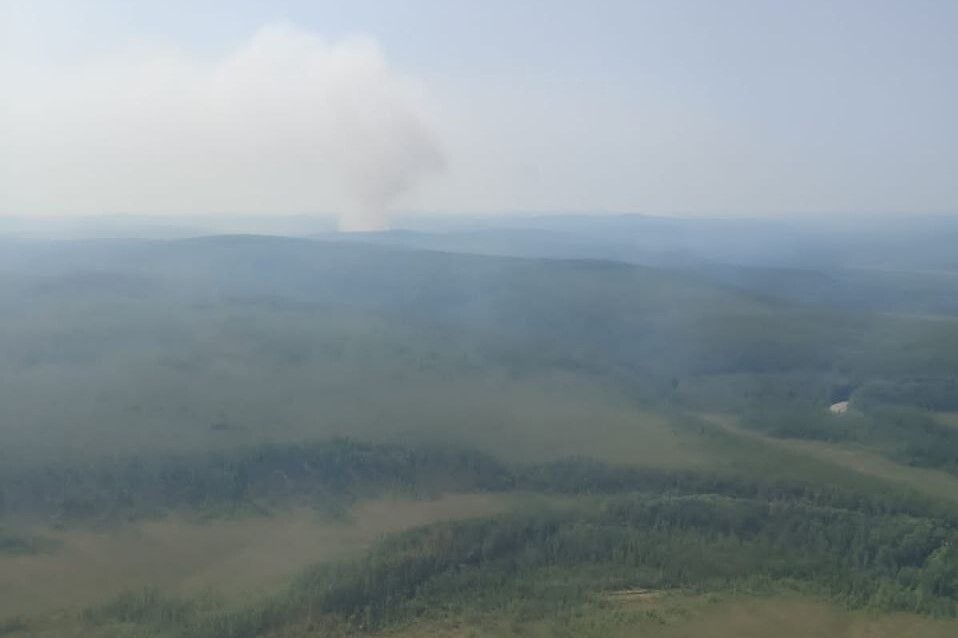 Около 30 природных пожаров тушат в самом крупном районе Приамурья