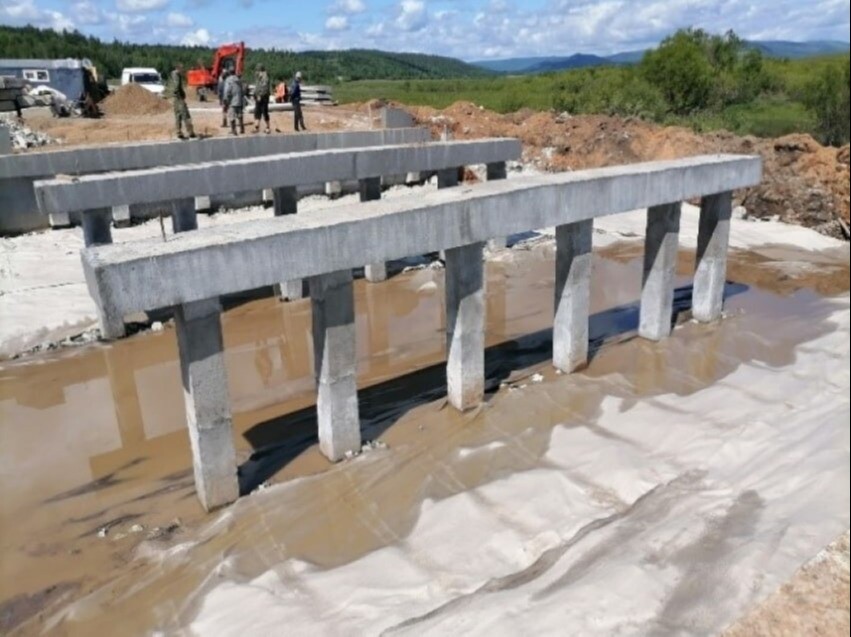 Новый мост вместо разрушенного ледоходом построят в Забайкалье в 2024 году