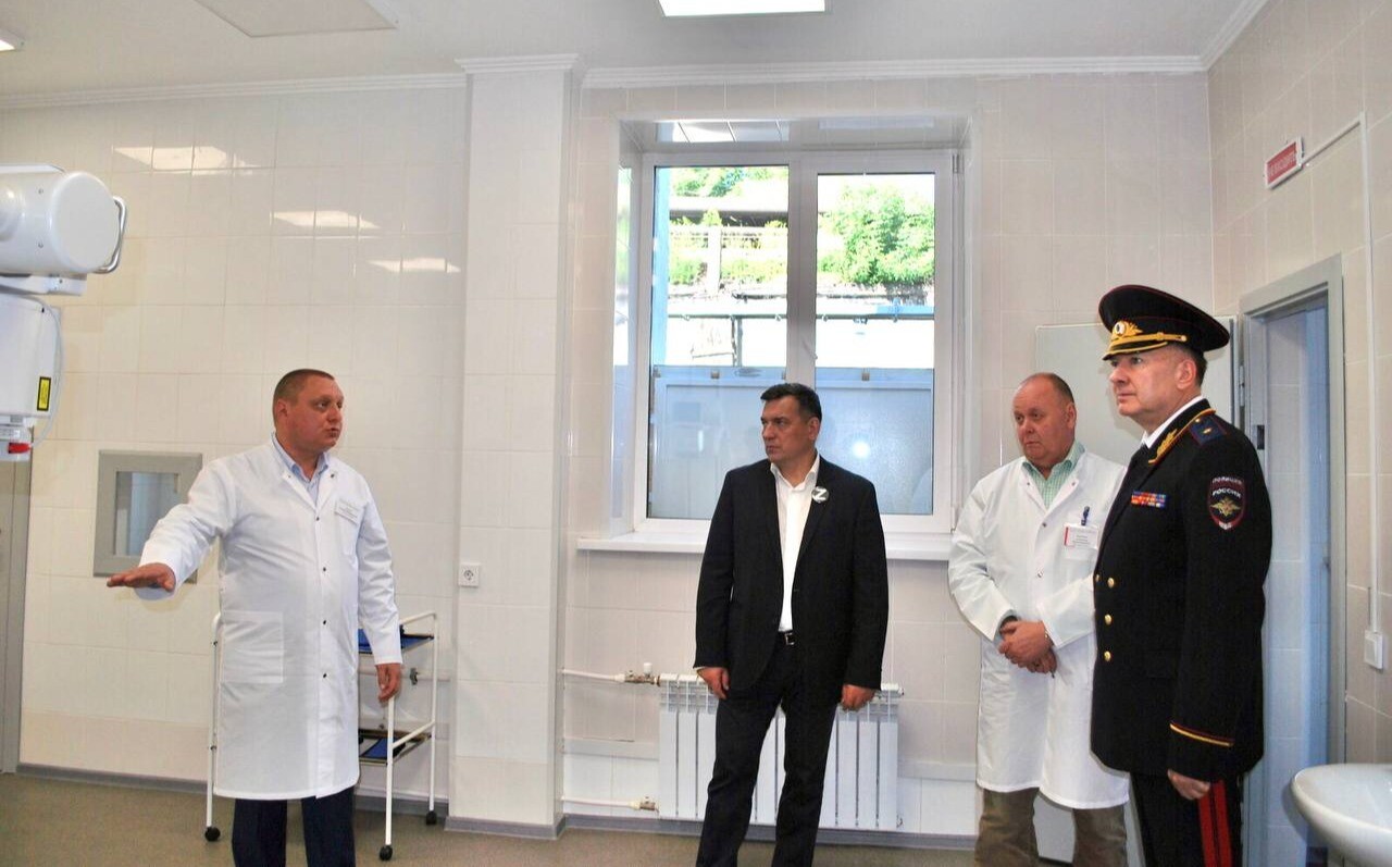 Медучреждение для сотрудников и ветеранов МВД открыли в кузбасском Новокузнецке