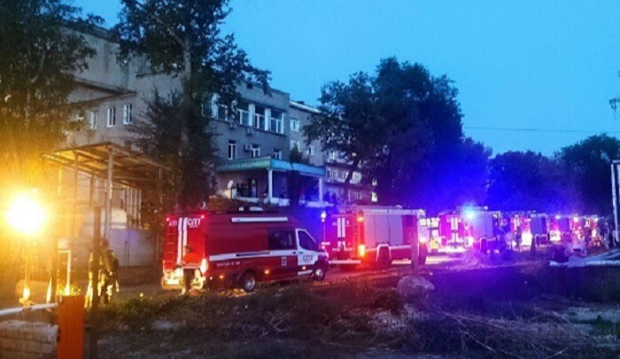 Пожар произошел в самарской больнице, один человек погиб