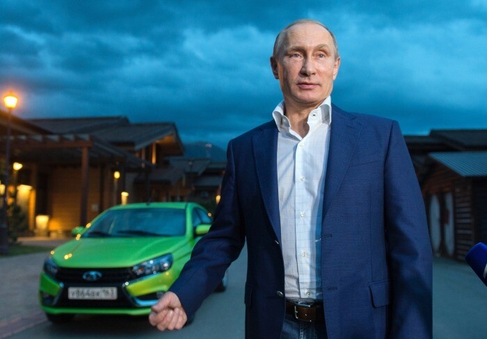 Путин подтверждает планы пересадить чиновников на отечественные автомобили