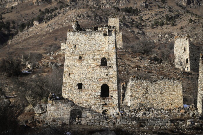 Более десятка башен отреставрировали в древнем поселении Ингушетии