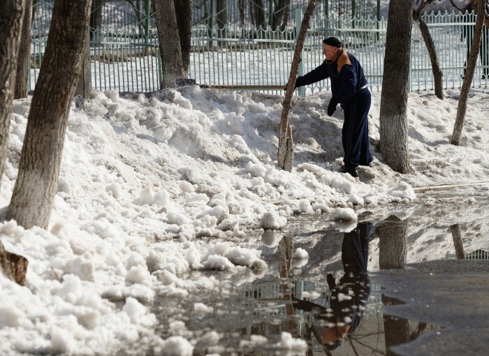 За сутки в Свердловской области выпало 10 сантиметров осадков