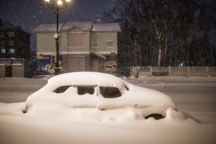 Очередной циклон принесет снег на большую территорию Хабаровского края