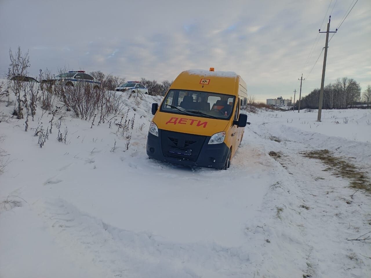 Школьный автобус попал в ДТП под Саратовом: водитель умер, дети не пострадали