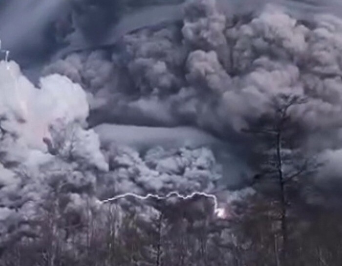 Пепел от апрельского извержения вулкана на Камчатке долетел до Скандинавии