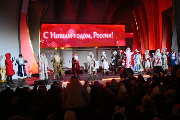 Более 120 тыс. человек встретили Новый год на выставке “Россия” на ВДНХ