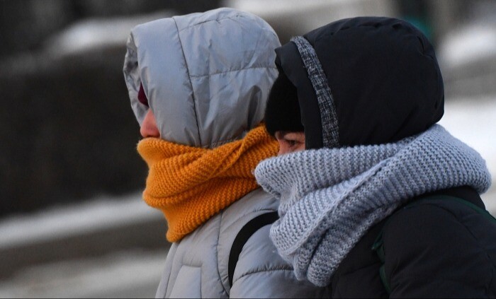 Аномально холодная погода ожидается в Москве и области с 1 по 7 января