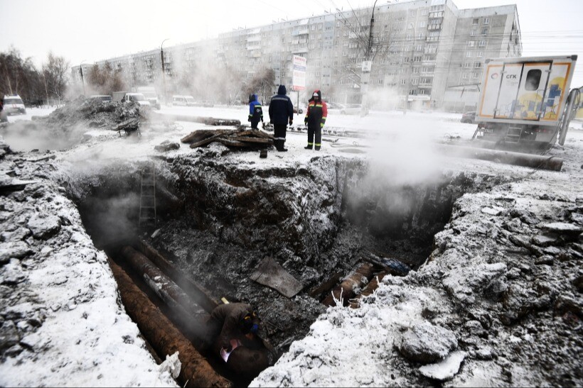 Режим ЧС введен в Новосибирске из-за аварий на теплосетях - губернатор