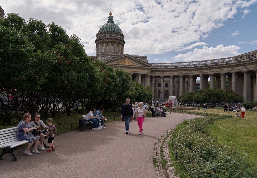 Петербург потратит около 7 млрд рублей на общественные пространства в 2024г