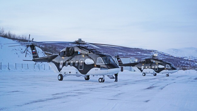 Два вертолета Ми-38 пополнили авиапарк магаданской авиакомпании "Авиация Колымы"