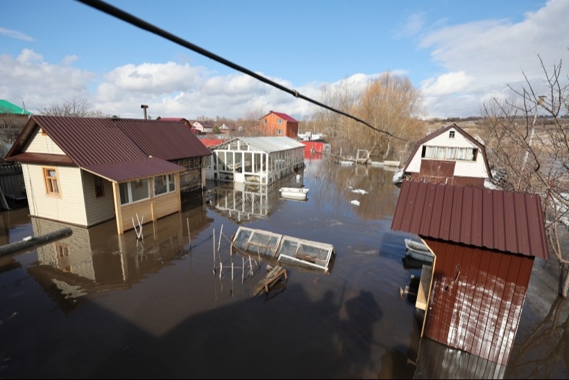 Более 200 садовых участков затопили разлившиеся реки в Калужской области