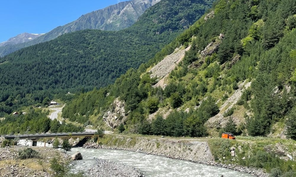 МЧС предупредило о риске подъема воды в реках Северной Осетии из-за непогоды