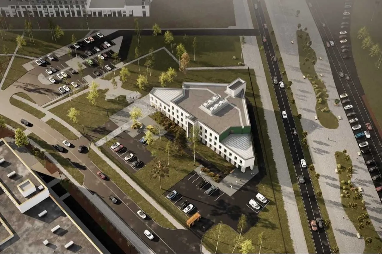 Поликлинику в форме самолета построят в подмосковных Мытищах