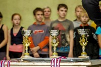 Кировские школьники на турнире "Серебряная штурмовка" соревновались в поднятии по пожарной лестнице