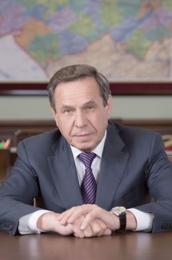 Поздравление губернатора Новосибирской области В.Городецкого